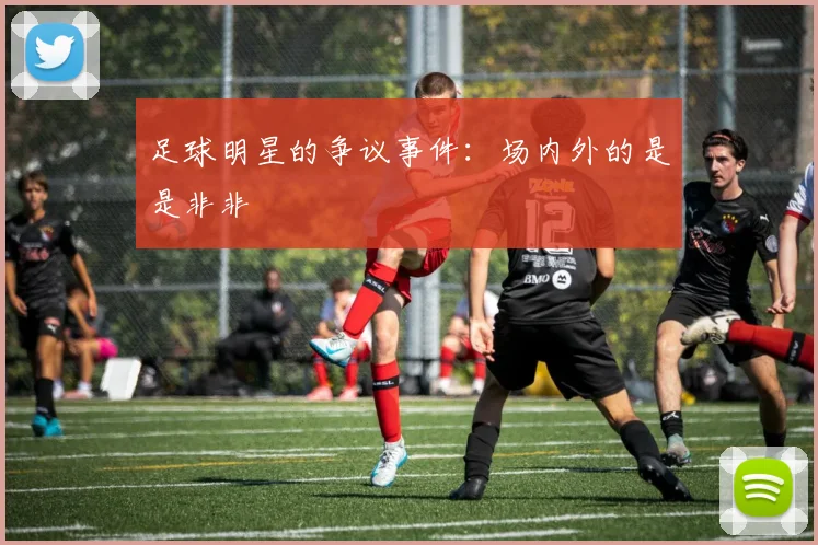 足球明星的争议事件：场内外的是是非非